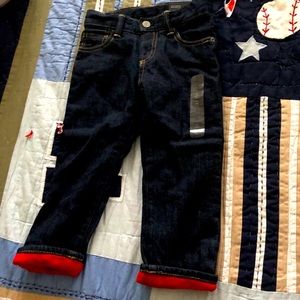 Gap 3T fleece lined pants $20
